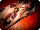 LEGGINGS  munstraðar brúnar image