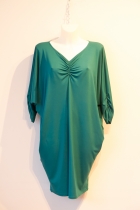 Oversize m/rykkingu túrkís image